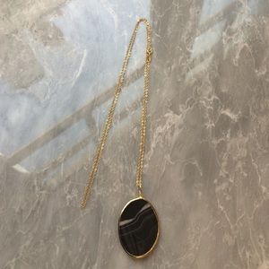 Semiprecious stone pendant necklace